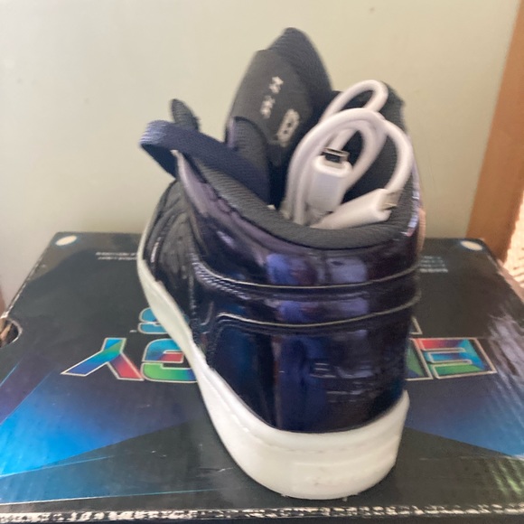 Sketcher Energy Lights Metallic High-tops - Picture 6 of 6